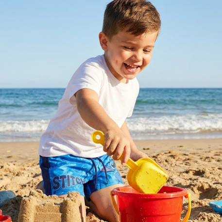Short de bain garçon lilo & stitch Bleu 2 - vertbaudet enfant 