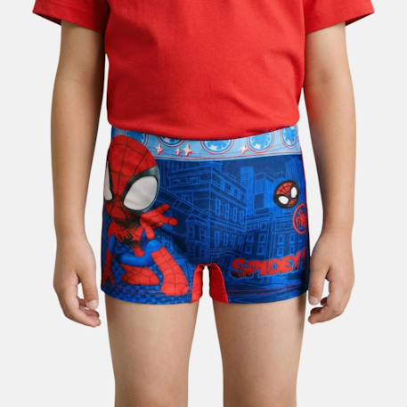 Garçon-Boxer de bain enfant à imprimé spiderman