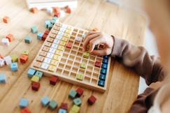 Jouet-Jeux éducatifs-Table de multiplication colorée