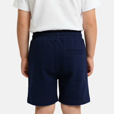 Bermuda enfant avec logo et cordon Beige+Kaki+Marine+Noir 13 - vertbaudet enfant 