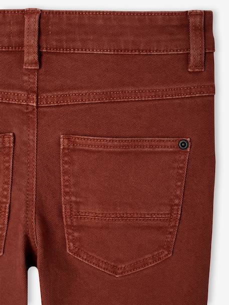 Slim garçon couleur morphologique MEDIUM argile+beige+bleu nuit+bleu pétrole+noir+rouille+tomette+vert émeraude 26 - vertbaudet enfant 