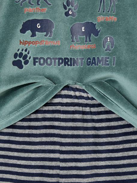 Lot de 2 pyjamas garçon marine 9 - vertbaudet enfant 