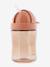 Gobelet avec paille rose pâle+vert 2 - vertbaudet enfant 