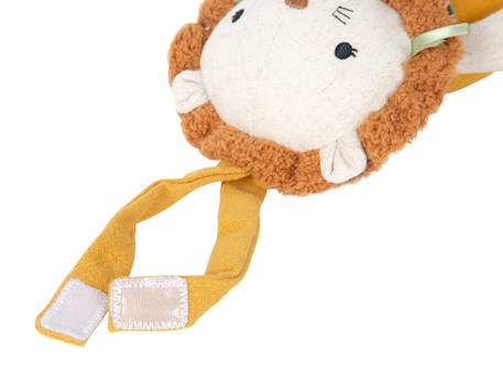 Boîte à musique en tissu little lion Jaune 5 - vertbaudet enfant 