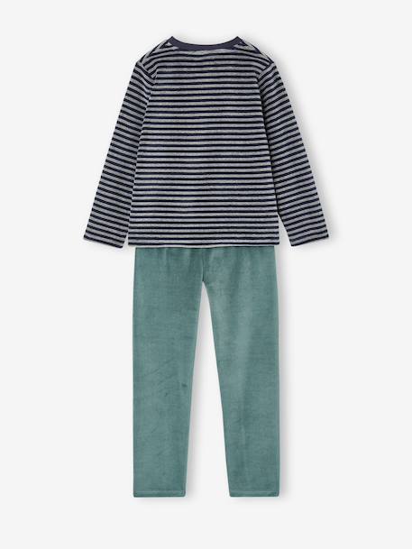 Lot de 2 pyjamas garçon marine 13 - vertbaudet enfant 