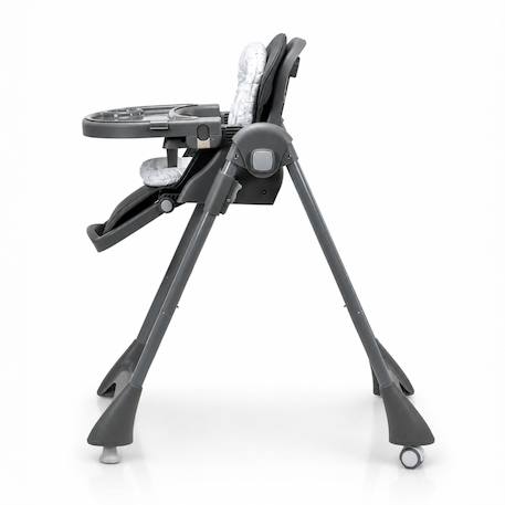 Chaise haute évolutive 6 niveaux pliable Soja Gris 4 - vertbaudet enfant 