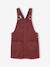 Robe salopette fille mauve+vert 1 - vertbaudet enfant 