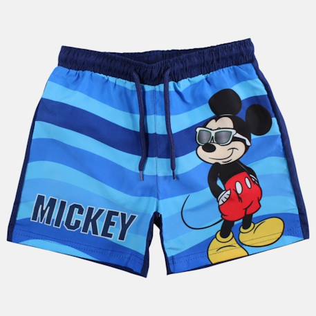 Short de bain garçon mickey Bleu 4 - vertbaudet enfant 