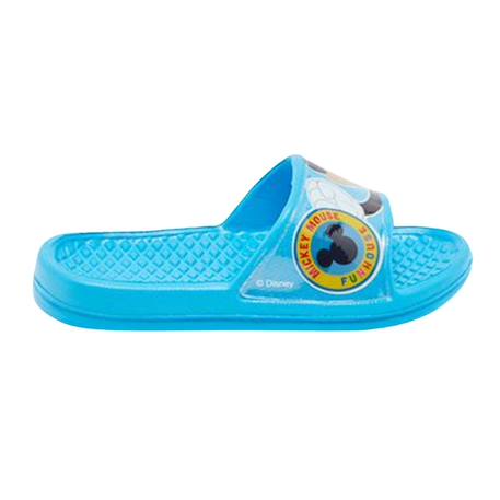 Claquettes de bain enfant à motif mickey Bleu+Rouge 3 - vertbaudet enfant 