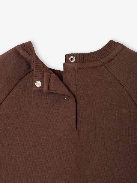 Sweat bébé garçon manches longues marron 4 - vertbaudet enfant 