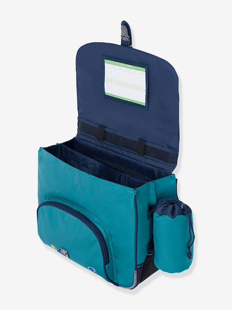 Cartable 38 cm Dan Les Fantaisies vert 2 - vertbaudet enfant 