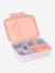 Boîte à gouter Bento Little Gang LÄSSIG bleu+bleu jean+blush+lilas+marine+mauve+rose 38 - vertbaudet enfant 