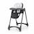 Chaise haute évolutive 6 niveaux pliable Soja Arbres Gris+Triangles Gris 7 - vertbaudet enfant 
