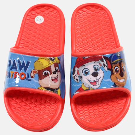 Claquettes de bain enfant à motif pat patrouille Bleu+Rouge 10 - vertbaudet enfant 