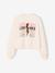 Tee-shirt cropped fille motif dos écru+vanille 11 - vertbaudet enfant 