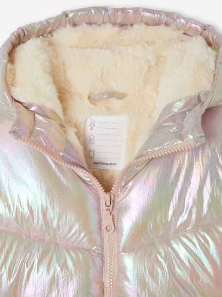 Doudoune chaude fille rose pâle 7 - vertbaudet enfant 