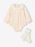 Ensemble barboteuse et collants naissance écru 1 - vertbaudet enfant 