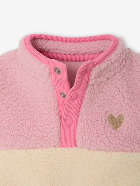 Sweat bébé fille manches longues rose 3 - vertbaudet enfant 
