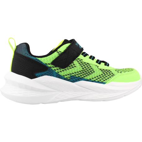 Baskets enfant garçon souple Bleu+Gris+Vert lmbk 13 - vertbaudet enfant 