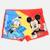 Maillot enfant short orange et bleu mickey Rouge 4 - vertbaudet enfant 