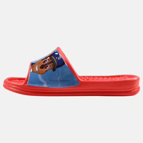 Claquettes de bain enfant à motif pat patrouille Bleu+Rouge 9 - vertbaudet enfant 