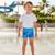 Boxer de bain avec personnage lilo & stitch Bleu 2 - vertbaudet enfant 
