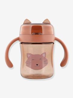 Puériculture-Repas-Vaisselle, coffret repas-Tasse d'apprentissage-Gobelet 360 avec poignées Mrs. Cat
