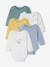 Lot de 5 bodies bébé garçon manches longues écru 1 - vertbaudet enfant 