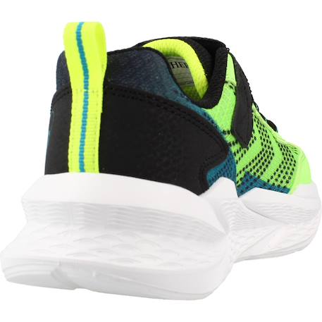 Baskets enfant garçon souple Bleu+Gris+Vert lmbk 15 - vertbaudet enfant 
