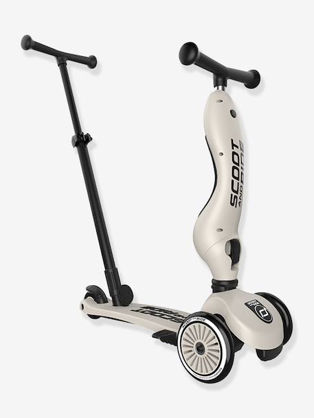 Trottinette évolutive Push and Go beige+bleu 1 - vertbaudet enfant 