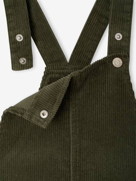 Robe salopette fille mauve+vert 8 - vertbaudet enfant 