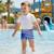 Boxer de bain avec personnage lilo & stitch Marine 2 - vertbaudet enfant 