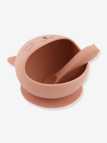 Premier set repas bébé rose pâle 3 - vertbaudet enfant 