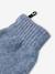 Ensemble fille tricot bonnet, snood et gants bleu ciel+gris chiné 7 - vertbaudet enfant 