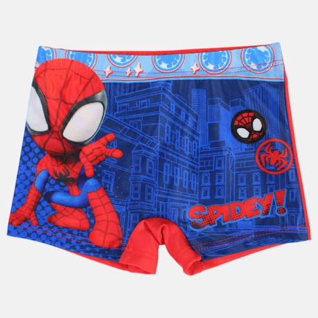 Boxer de bain enfant à imprimé spiderman Rouge 3 - vertbaudet enfant 