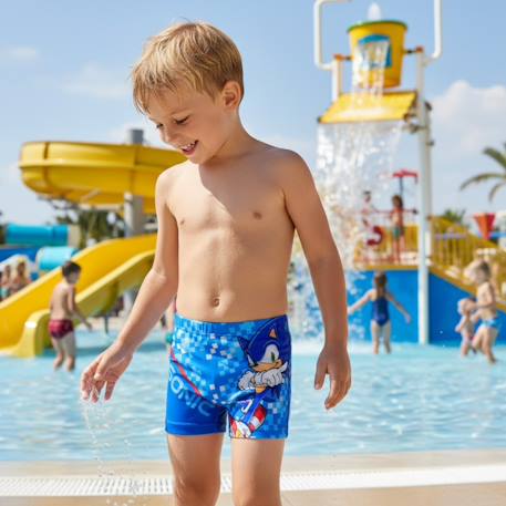 Boxer de bain avec personnage sonic Bleu 2 - vertbaudet enfant 