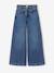 Jean large fille bleu moyen 1 - vertbaudet enfant 