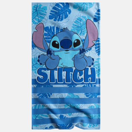 Serviette de plage décor et personnage lilo & stitch Bleu 1 - vertbaudet enfant 