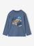 T-shirt manches longues garçon bleu moyen 3 - vertbaudet enfant 
