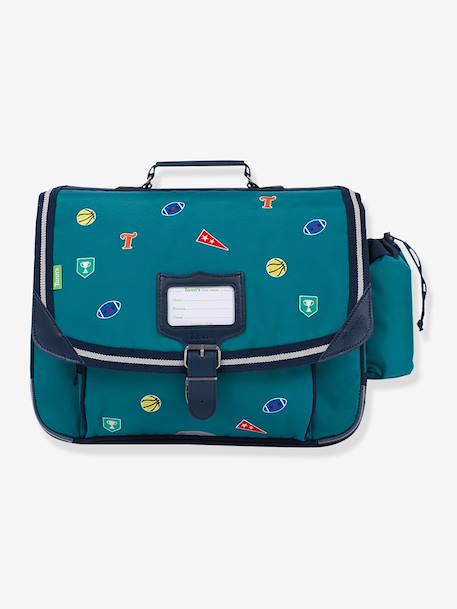 Cartable 38 cm Dan Les Fantaisies vert 1 - vertbaudet enfant 