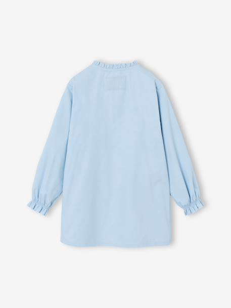 Tablier La Reine des Neiges personnalisable bleu ciel 2 - vertbaudet enfant 