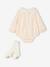 Ensemble barboteuse et collants naissance écru 2 - vertbaudet enfant 