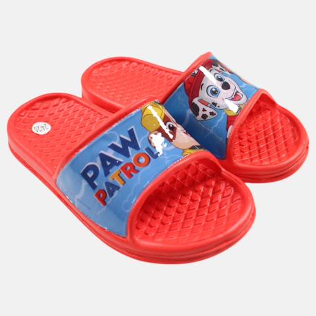 Claquettes de bain enfant à motif pat patrouille Bleu+Rouge 7 - vertbaudet enfant 