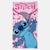 Serviette de plage décor et personnage lilo & stitch Rose 1 - vertbaudet enfant 