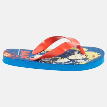 Tongs enfant motif animé sam le pompier Marine+Rouge 9 - vertbaudet enfant 