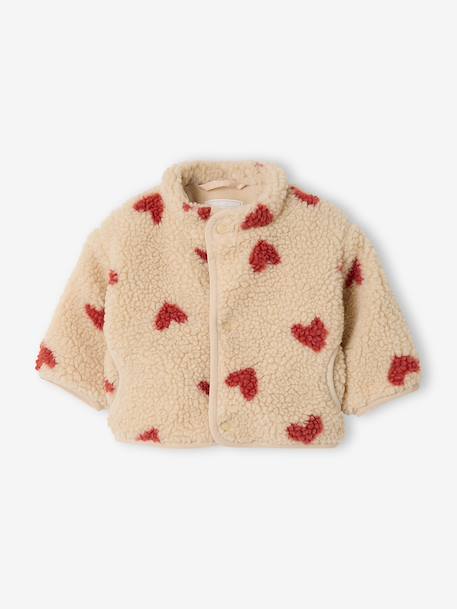 Blouson bébé fille beige 1 - vertbaudet enfant 