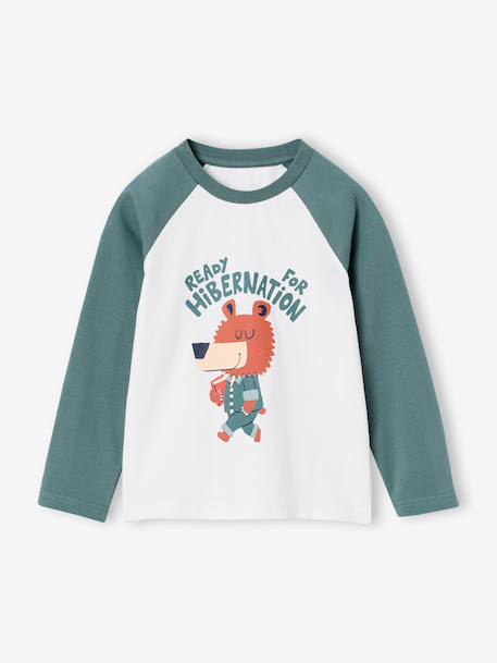 Pyjama garçon 2 pièces vert 2 - vertbaudet enfant 