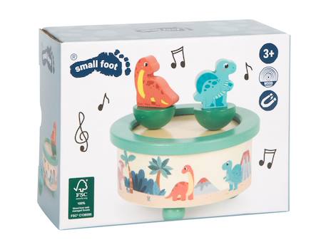 Boîte à musique dino Vert 6 - vertbaudet enfant 