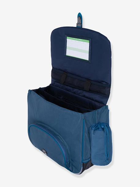 Cartable 38 cm Merlin bleu 2 - vertbaudet enfant 