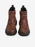 Boots fille zippées marron chiné 4 - vertbaudet enfant 